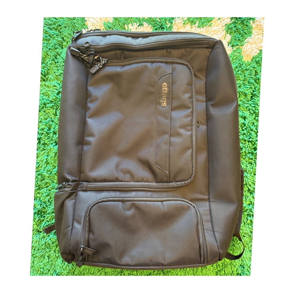 eBags Mother Lode Weekender Convertible Backpack Mens Large Black Excellent